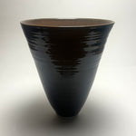 Soda ash and Tenmoku vase