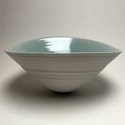 celadon glazed porcelain vessel